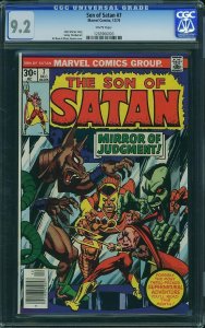 Son of Satan #7 (1976) CGC 9.2 NM-