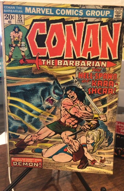 Conan the Barbarian #35 (1974)-  GOOD