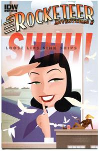 ROCKETEER Adventures 2 #4 A, VF+, Dave Stevens, Bettie Page, 2012, more in store