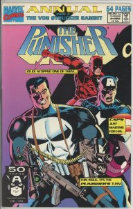 Punisher Annual #4 (1987) - 7.0 FN/VF *Captain America & Daredevil*