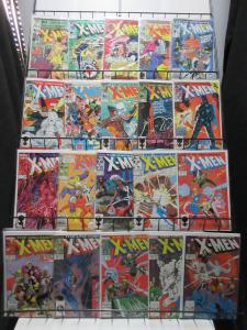 Uncanny X-Men Mini-Library Lot of 107Diff from #151-401 SWB All Your Fav Mutants