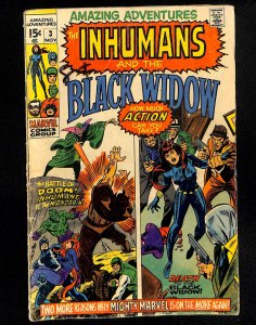 Amazing Adventures #3 Black Widow Inhumans!