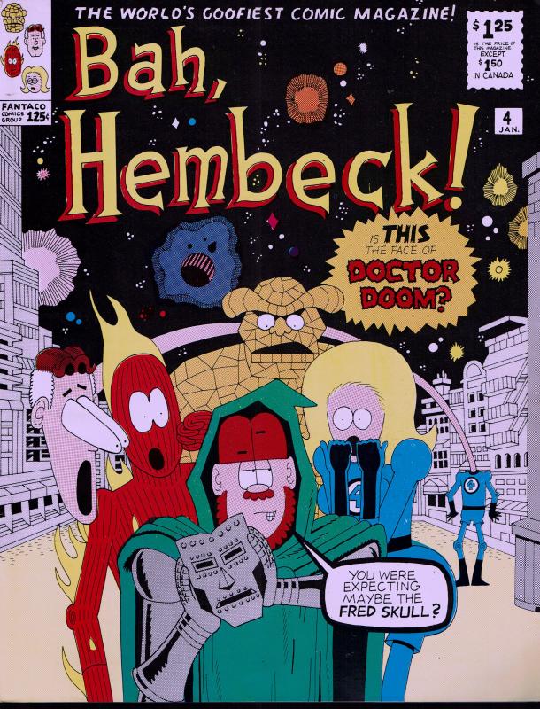 Hembeck (1980) #4 - 8.0 or Better - Superhero Satire Artist