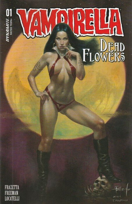 Vampirella Dead Flowers #1 Lucio Parrillo Cover Dynamite 2023