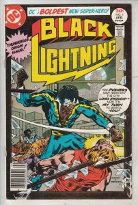 Black Lightning #1 (Apr-77) FN/VF High-Grade Black Lightning