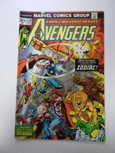 The Avengers #120 (1974) FN condition stain back cover