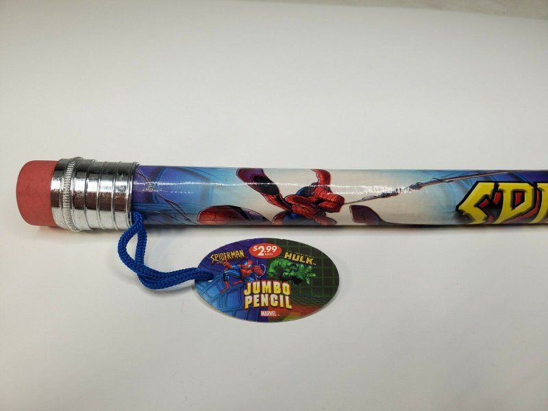 Spider Man Jumbo Pencil  marvel comic 2003 Rare