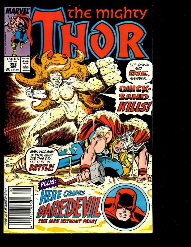 Lot of 8 Thor Marvel Comic Books 398 397 396 395 394 393 392 391 Spider-Man DS3