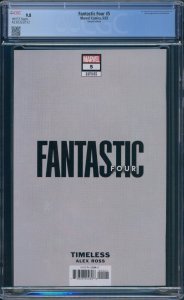 Fantastic Four #5 CGC 9.8 Alex Ross Timeless Skrull Virgin Variant Marvel 2023