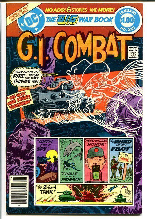 G.I. COMBAT #225-DC WAR-HERO WITHOUT HONOR! FN+