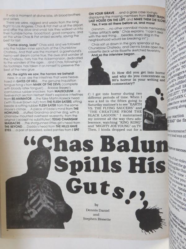 Fantaco 1989 Horror Yearbook Monsters Zombies Movies Vampires From Hell ++