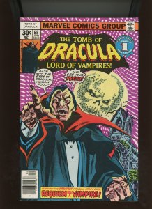 (1977) Tomb of Dracula #55 - BRONZE AGE! KEY! 1ST APPEARANCE OF JANUS! (8.0)