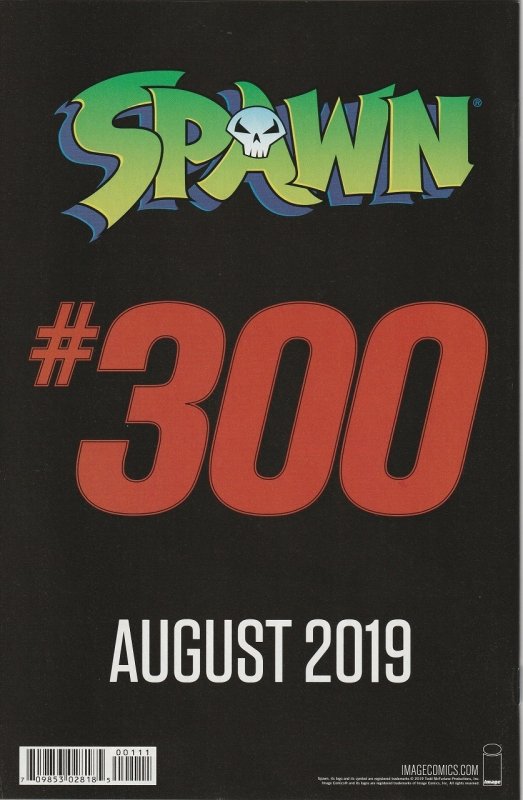 SPAWN # 1 (2019) FCBD REPRINT EDITION