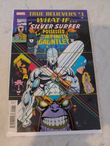 True Believers: What If... The Silver Surfer Possessed the Infinity Gauntlet ...