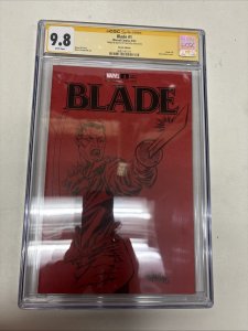 Blade (2023) # 1 (CGC 9.8 SS) Signed & Sketch Tim Vigil