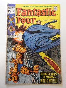 Fantastic Four #95 (1970) GD+ Condition see description