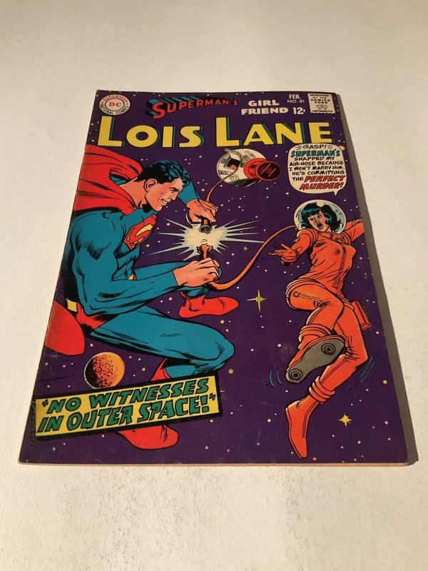 Supermans Girl Friend Lois Lane 81 Vf Very Fine 8.0 DC Comics