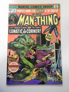 Man-Thing #21 (1975) FN+ Condition