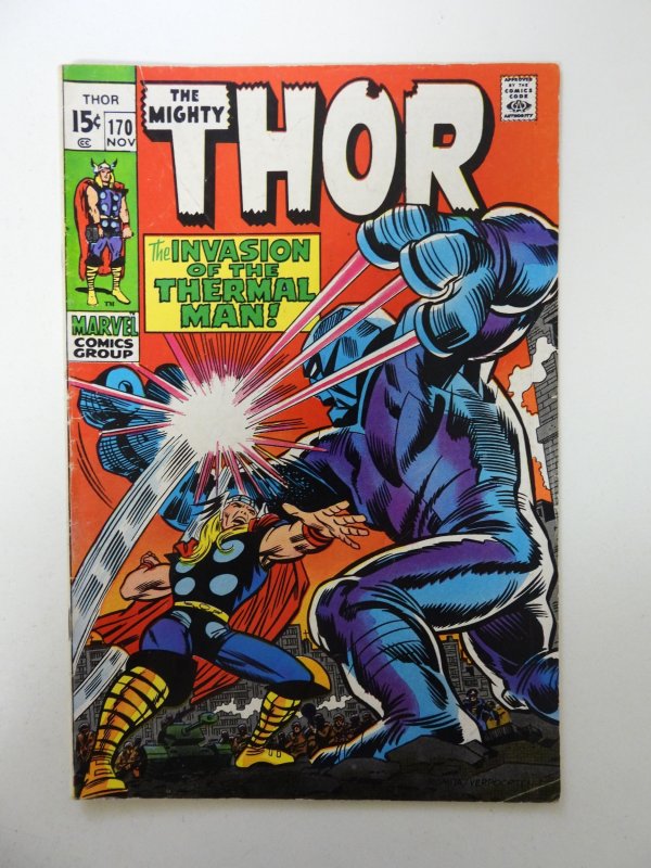 Thor #170 (1969) FN- condition