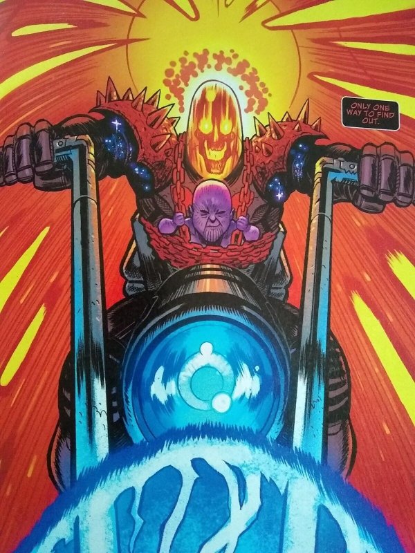 Baby Thanos COSMIC GHOST RIDER 1 MIKE DEODATO COVER NM