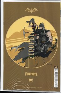 Batman/Fortnite: Zero Point #4 Mustard Cover (2021)