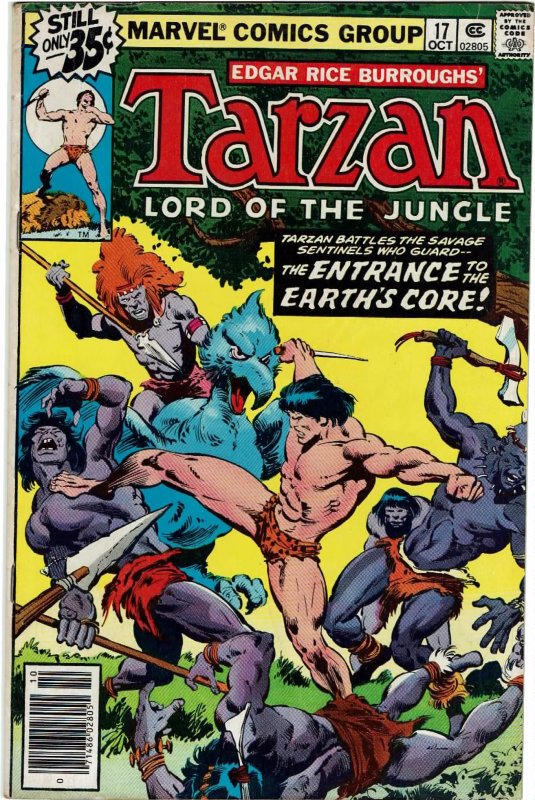 Tarzan #17 Marvel Comics VF-