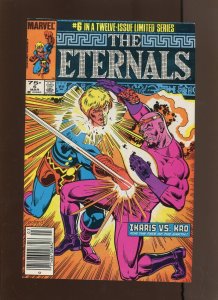 Eternals #6 - Ikaris Vs. Kro! (9.0) 1986