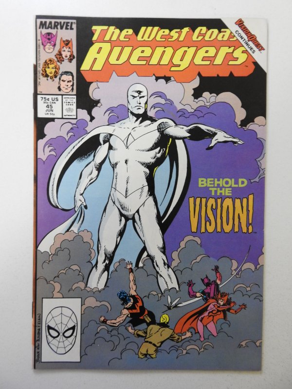 West Coast Avengers #45 (1989) VF/NM Condition!