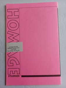 Wild Cats #1 Limited Pink Ashcan - 1992 - Sealed W/sticker