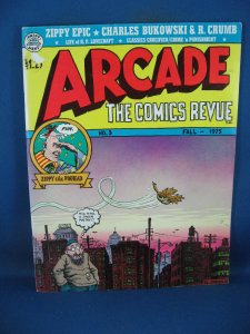 ARCADE COMICS REVUE 3 F  R CRUMB 1975 PRINT MINT SPIEGELMAN UNDERGROUND