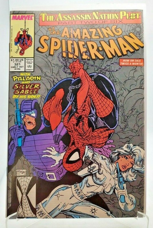 Amazing Spider-Man #321 Cover Art by Todd McFarlane  Comic Books - Copper  Age, Marvel, Spider-Man, Superhero / HipComic