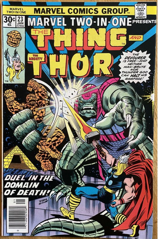 Marvel Two-In-One Vol.1 #23 (1974 Marvel) Thor 
