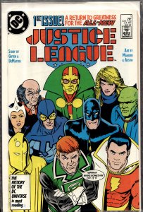Justice League #1 (1987) Justice League [Key Issue]