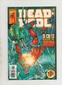 Deadpool #35 - Secrets Beneath The Skin - (Grade 9.2) 1999