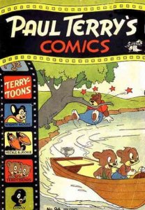 Paul Terry's Comics #94 FAIR ; St. John | low grade comic Mighty Mouse Heckle & 