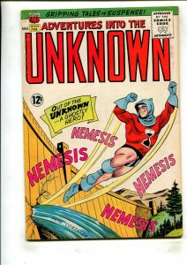 ADVENTURES INTO THE UNKNOWN #154 (5.5) NEMESIS!! 1964