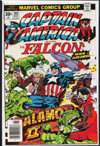 Captain America #203 (1976) Captain America and the Falcon