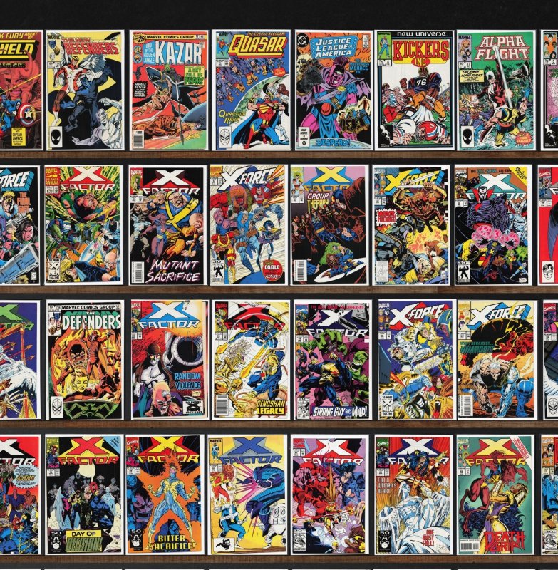 Huge Lot 150+ Comics with X-Factor, The Defenders, X-Force & More!