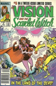 Vision And Scarlet Witch (Vol. 2) #5 (Newsstand) FN ; Marvel | Steve Englehart
