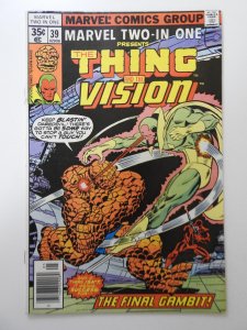 Marvel Two-In-One #39 FN+ Condition!