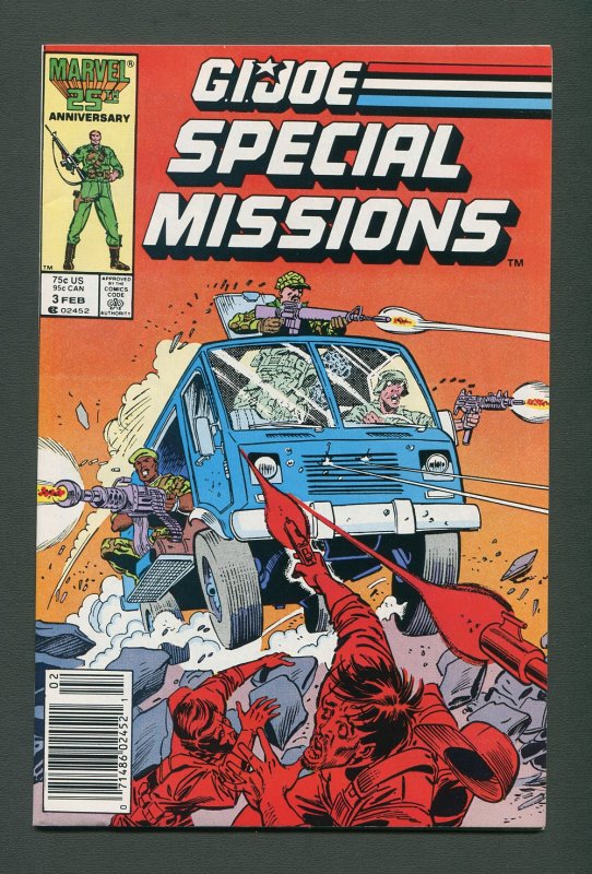 GI Joe Special Missions #1  #2  #3  #4  #5 (SET) / 9.4 NM / 1986