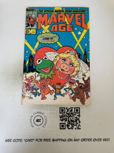 Marvel Age # 17 FN Comic Book Muppets Come To Marvel Kermit Ms. Piggy 3 J221