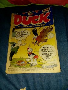 Super Duck #57, Golden Age precode Funny Animal, 1954 Archie Comics classic