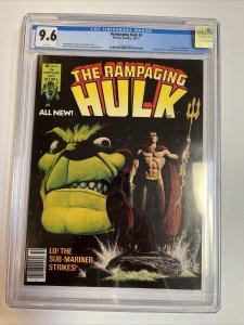 Rampaging Hulk (1977) # 5 (CGC 9.6 WP) Sub-Mariner Marvel