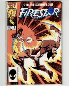 Firestar #2 Direct Edition (1986) Firestar