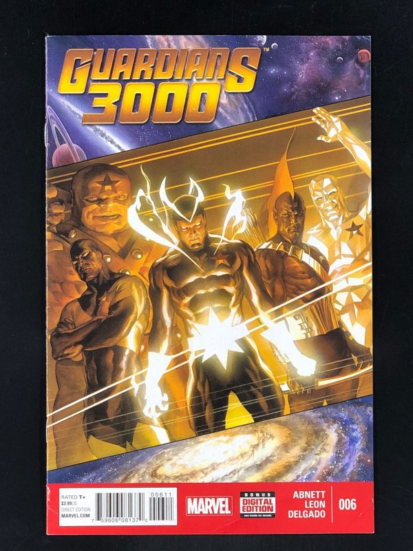 Guardians 3000 #6 (2015) Alex Ross Cover!