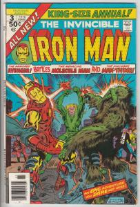 Iron Man King-Size Annual #3 (Jan-76) VF High-Grade Iron Man