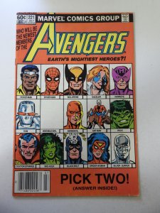 The Avengers #221 (1982) FN+ Condition