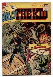 Billy The Kid #33 1962-Charlton-explosion cover-Mexican bandits-Wyatt Earp-VG+