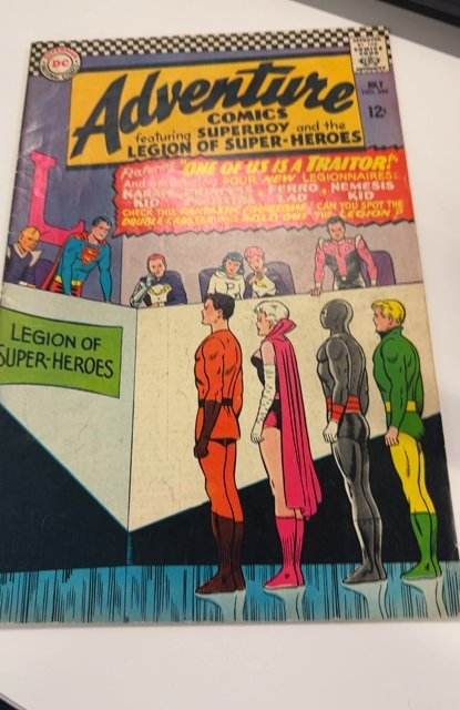 Adventure Comics #346 (1966)first ferrolad, Nemesis, Karate kid